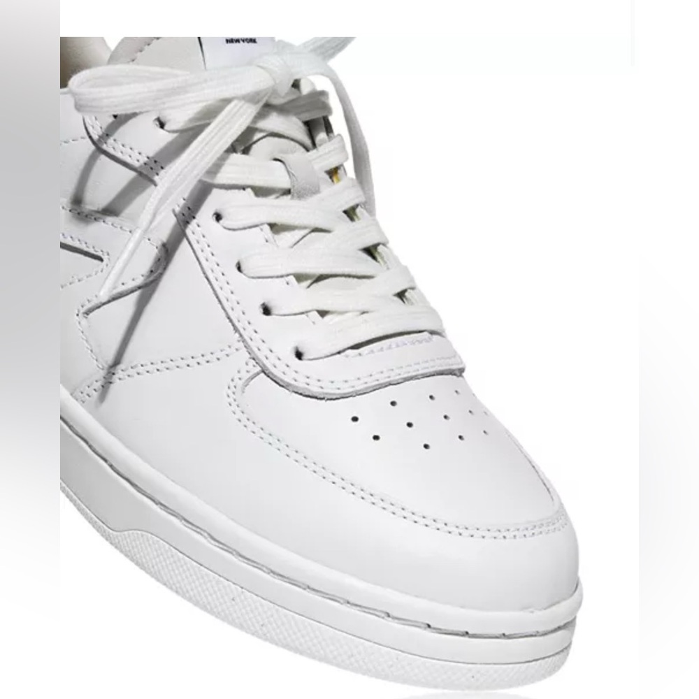 NWT Rag & Bone Retro Court White Sneakers Size 6.5 - Picture 4 of 8